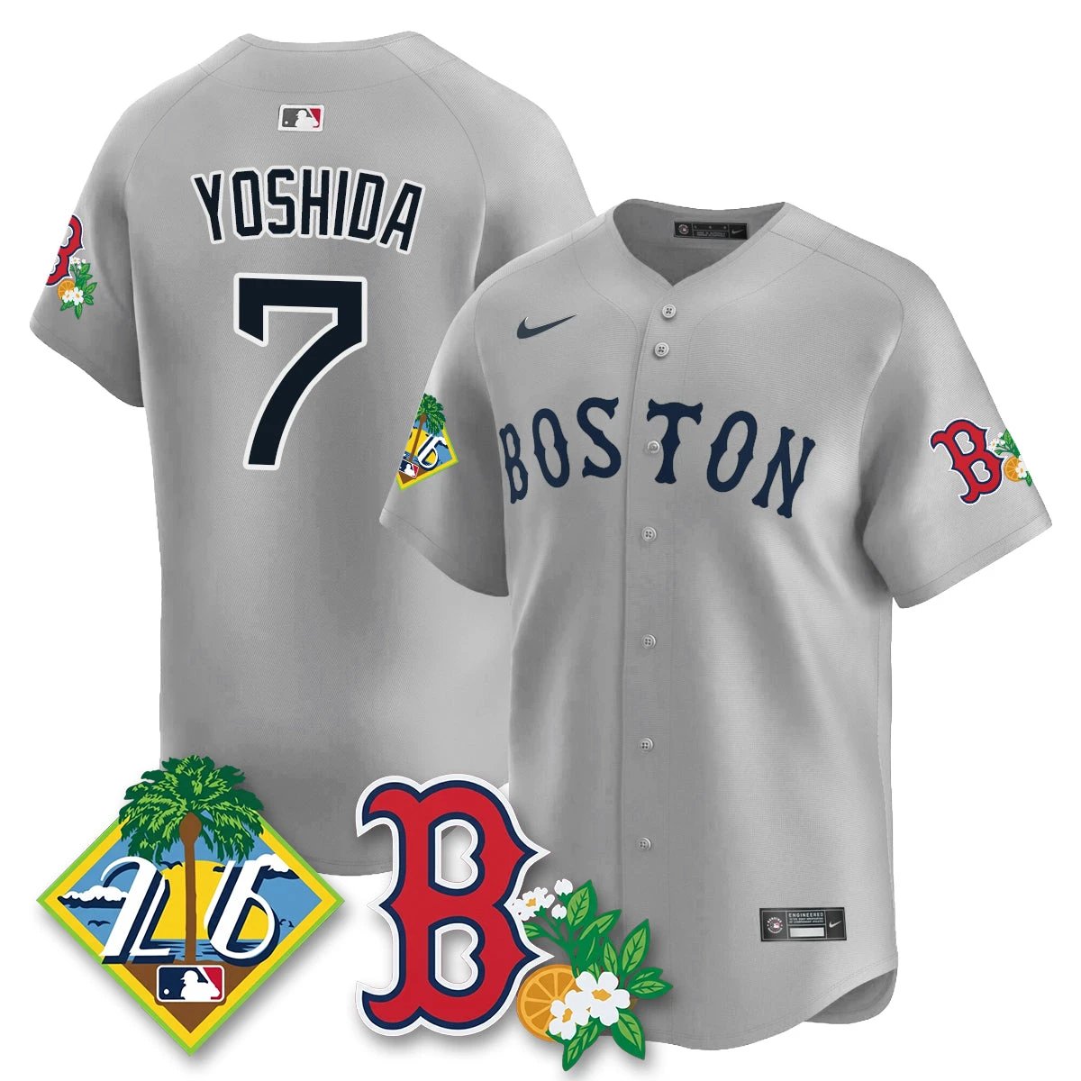 BOS 2026 Spring Training Vapor Limited Jersey - All Stitched by Hotgearco