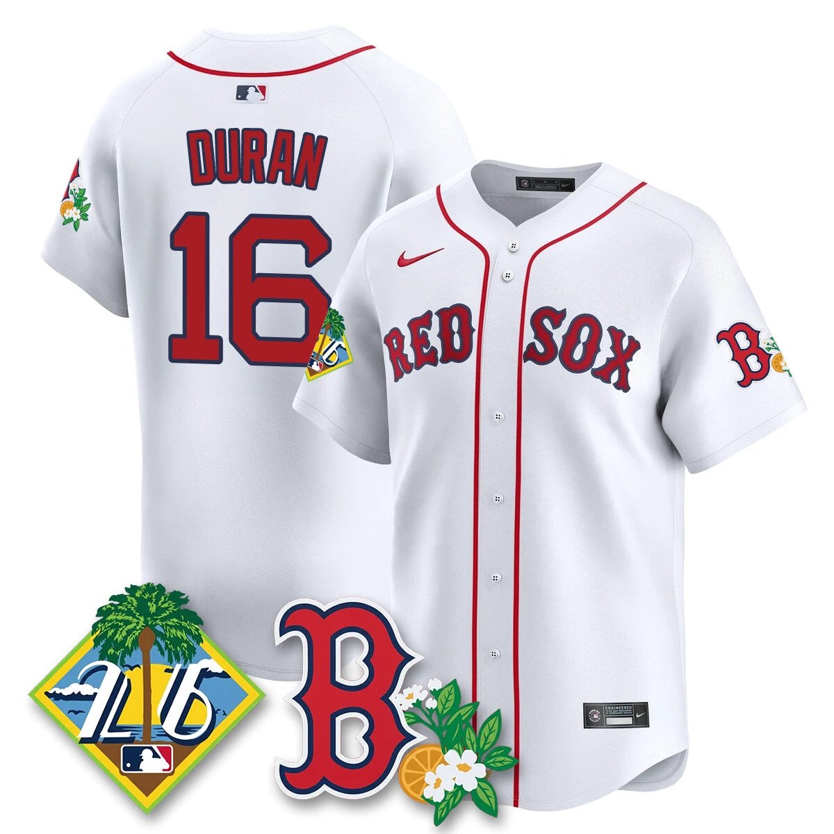 BOS 2026 Spring Training Vapor Limited Jersey - All Stitched by Hotgearco
