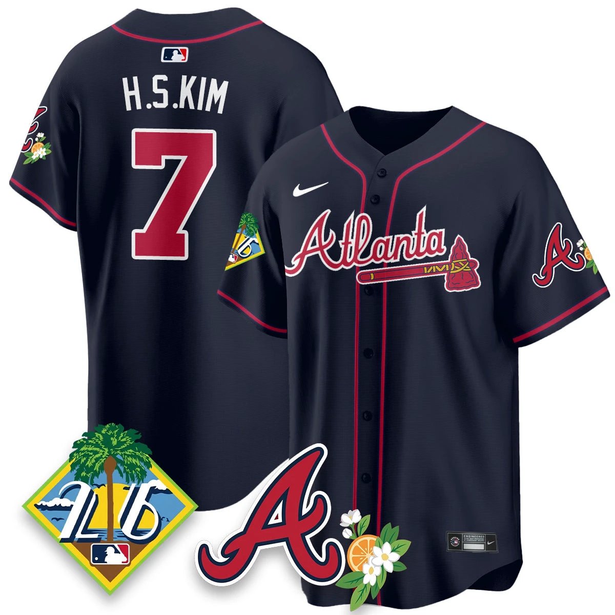 ATL 2026 Spring Training Vapor Limited Jersey - All Stitched by Digigearus