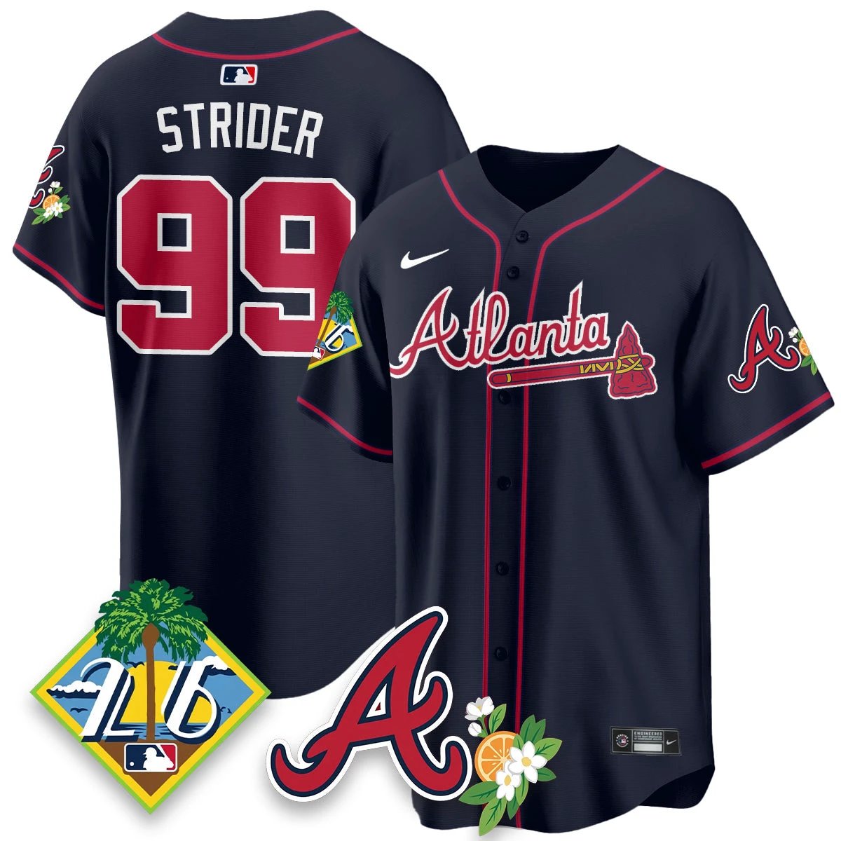 ATL 2026 Spring Training Vapor Limited Jersey - All Stitched by Digigearus