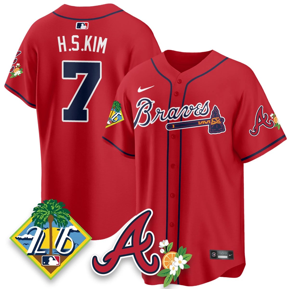 ATL 2026 Spring Training Vapor Limited Jersey - All Stitched by Digigearus