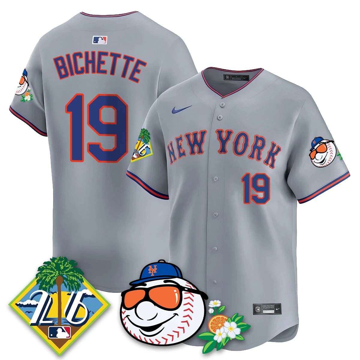 NYM 2026 Spring Training Vapor Limited Jersey - All Stitched by Hotgearco