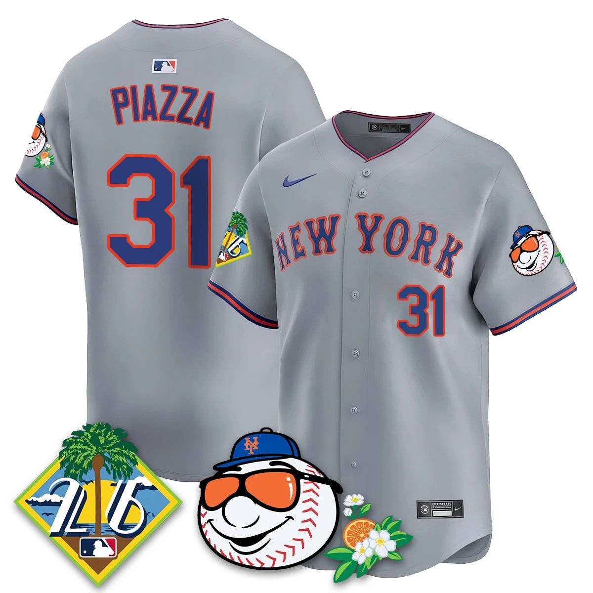 NYM 2026 Spring Training Vapor Limited Jersey - All Stitched by Hotgearco