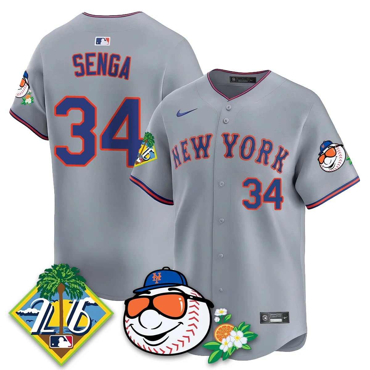 NYM 2026 Spring Training Vapor Limited Jersey - All Stitched by Hotgearco