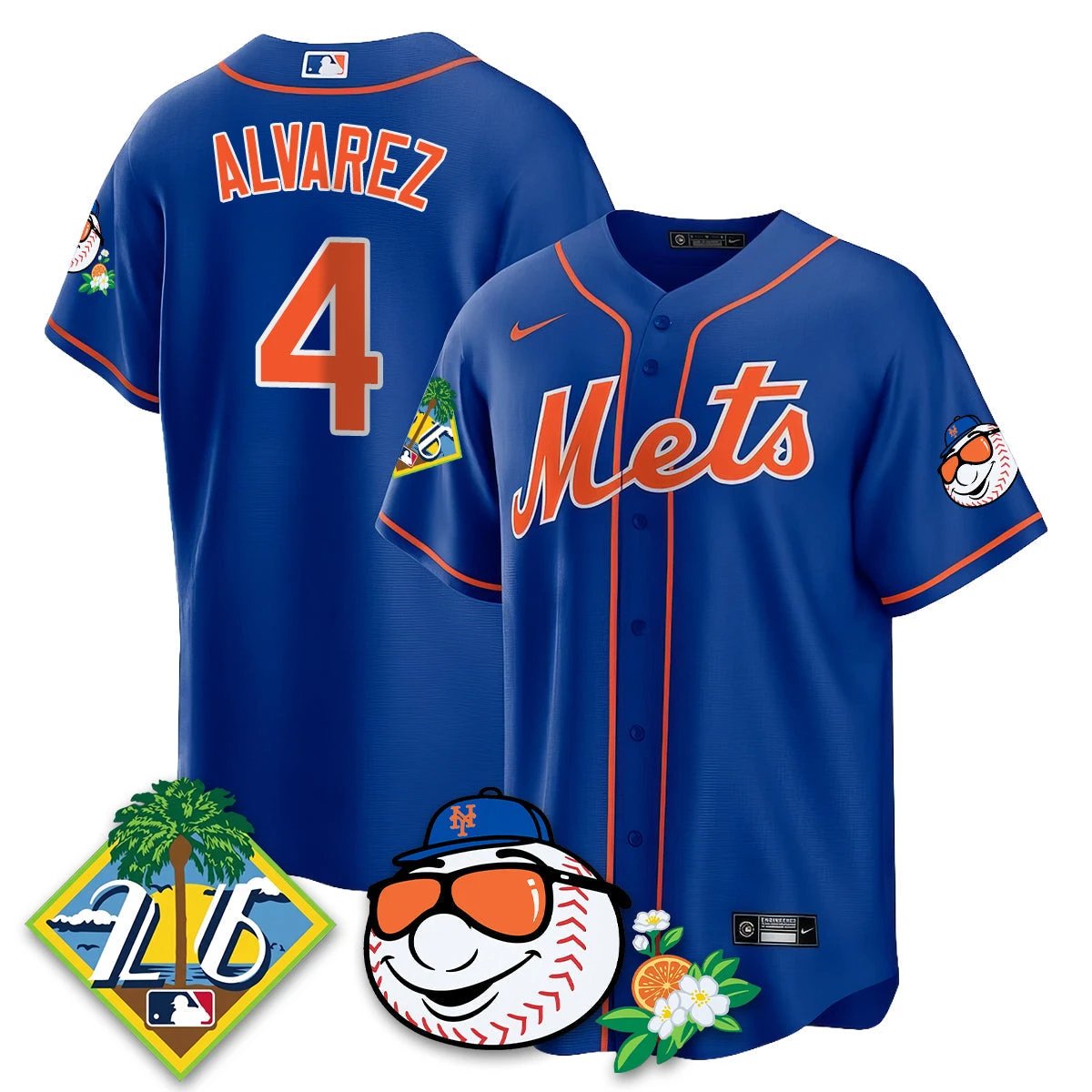 NYM 2026 Spring Training Vapor Limited Jersey - All Stitched by Hotgearco