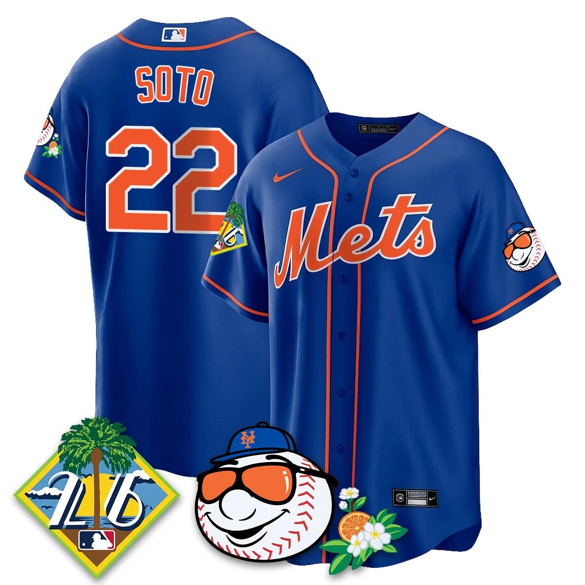 NYM 2026 Spring Training Vapor Limited Jersey - All Stitched by Hotgearco