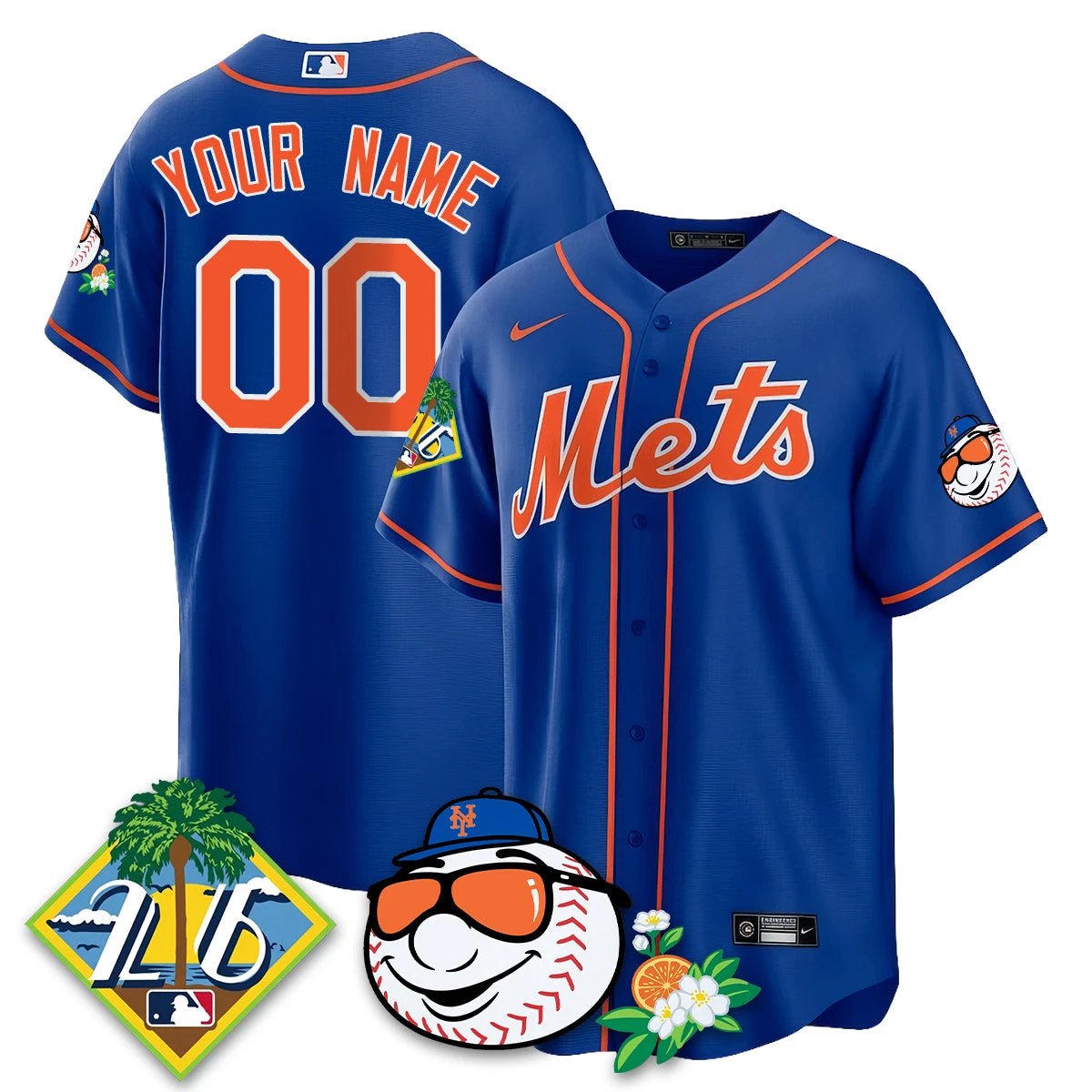 NYM 2026 Spring Training Vapor Limited Jersey - All Stitched by Hotgearco