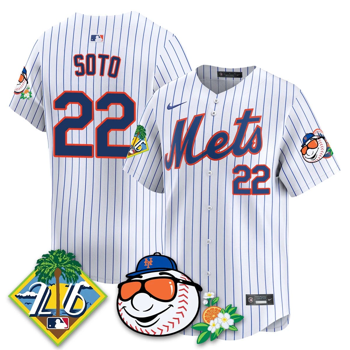 NYM 2026 Spring Training Vapor Limited Jersey - All Stitched by Hotgearco