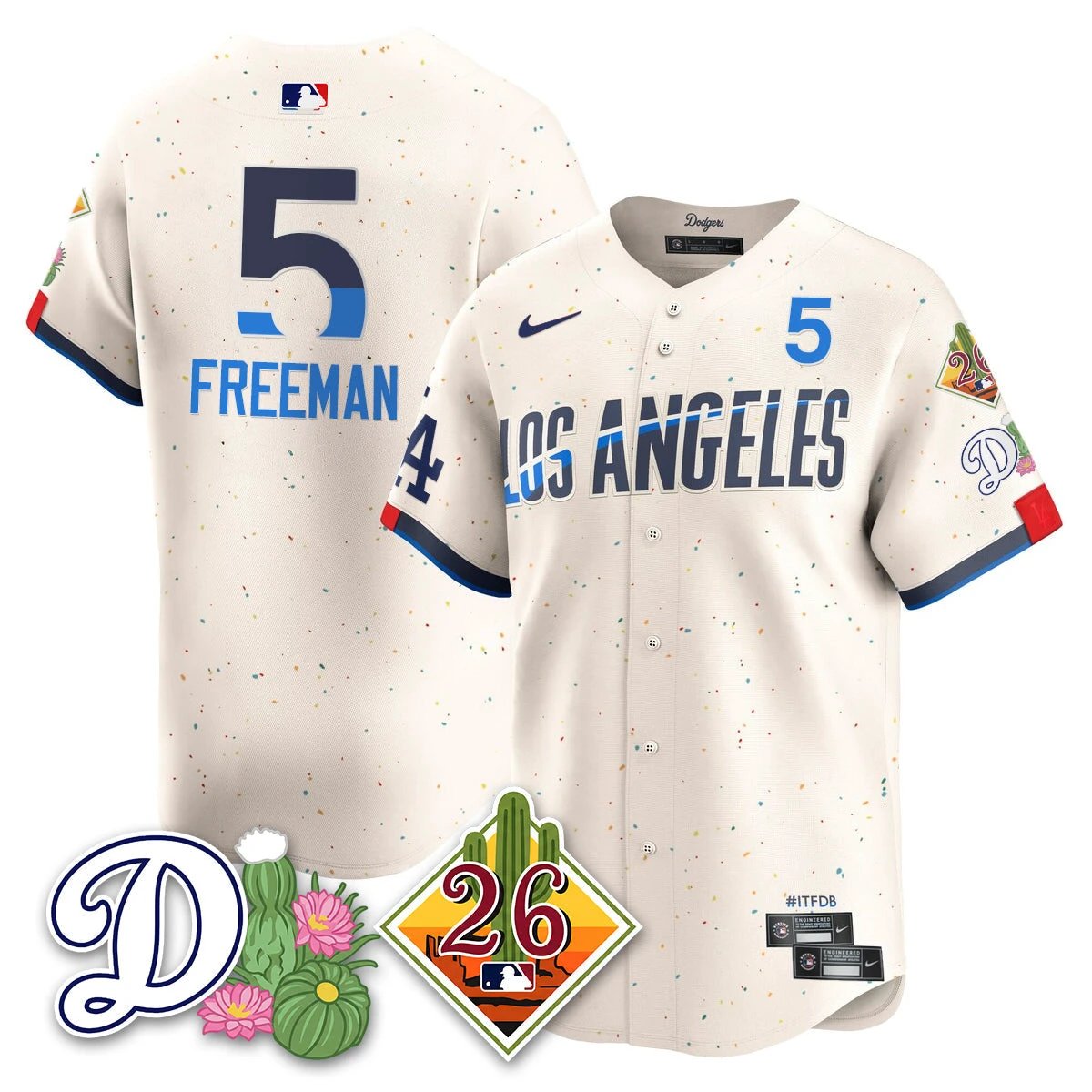 LAD 2026 Spring Training Vapor Limited Jersey - All Stitched by Hotgearco