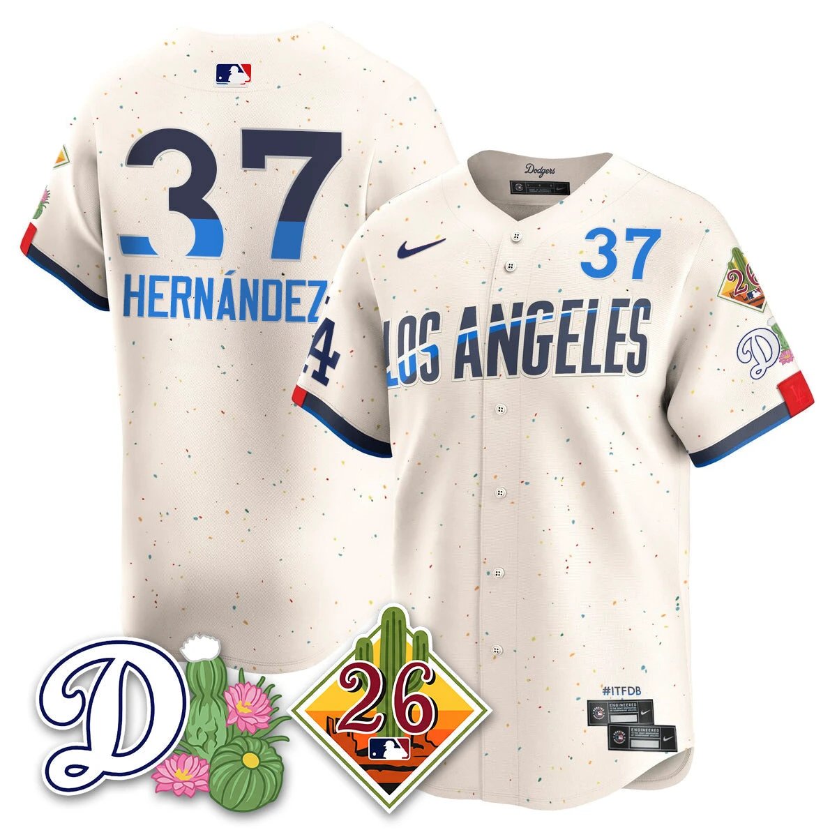 LAD 2026 Spring Training Vapor Limited Jersey - All Stitched by Hotgearco