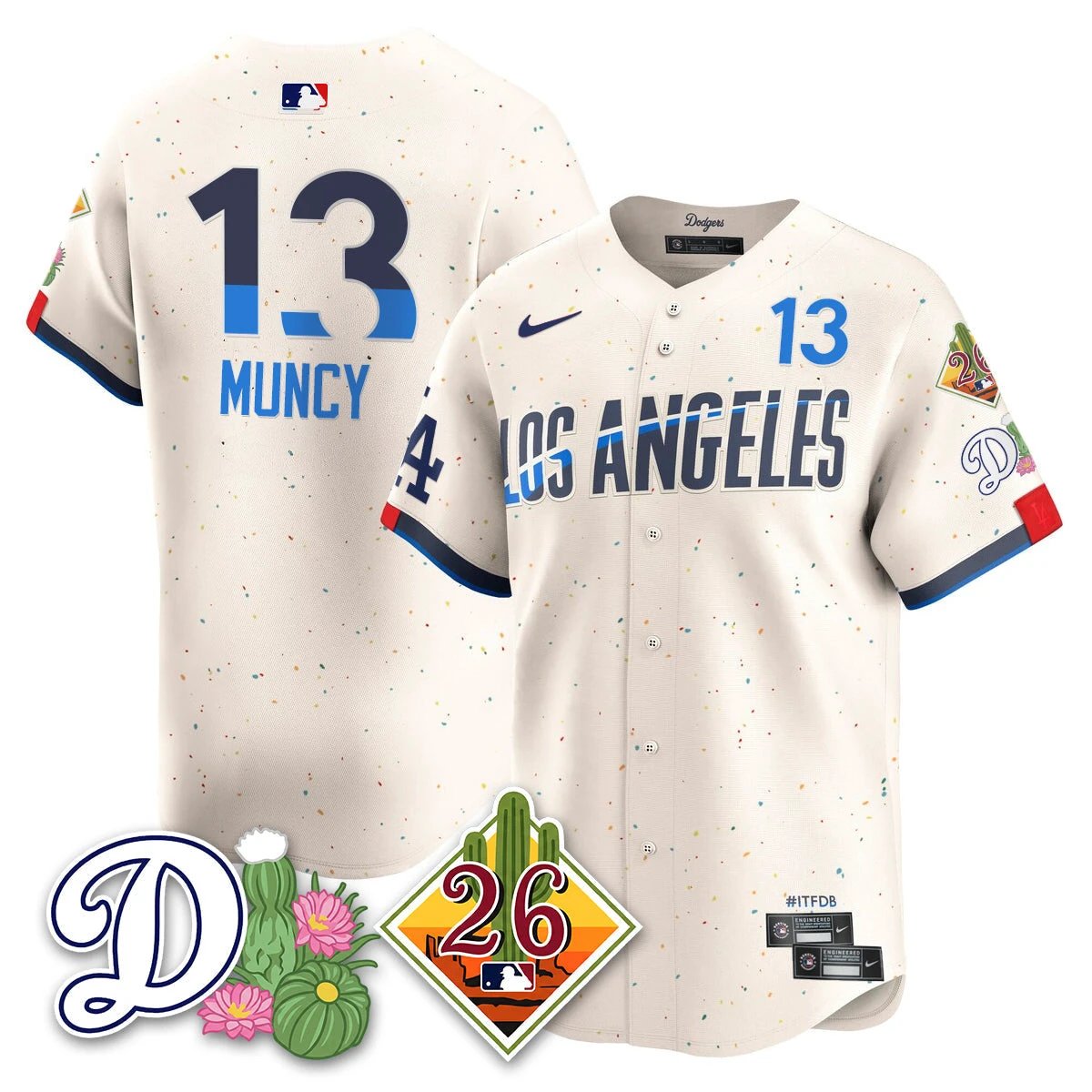 LAD 2026 Spring Training Vapor Limited Jersey - All Stitched by Hotgearco