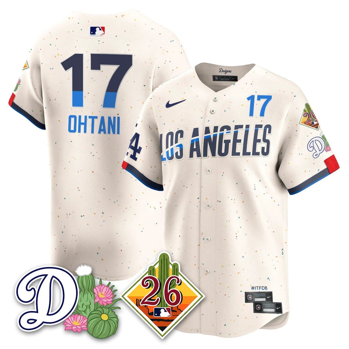 LAD 2026 Spring Training Vapor Limited Jersey - All Stitched by Hotgearco