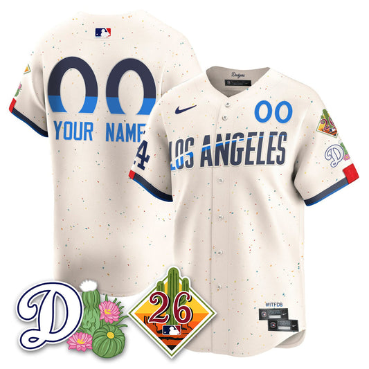 Custom LAD 2026 Spring Training Vapor Limited Jersey - All Stitched by Hotgearco