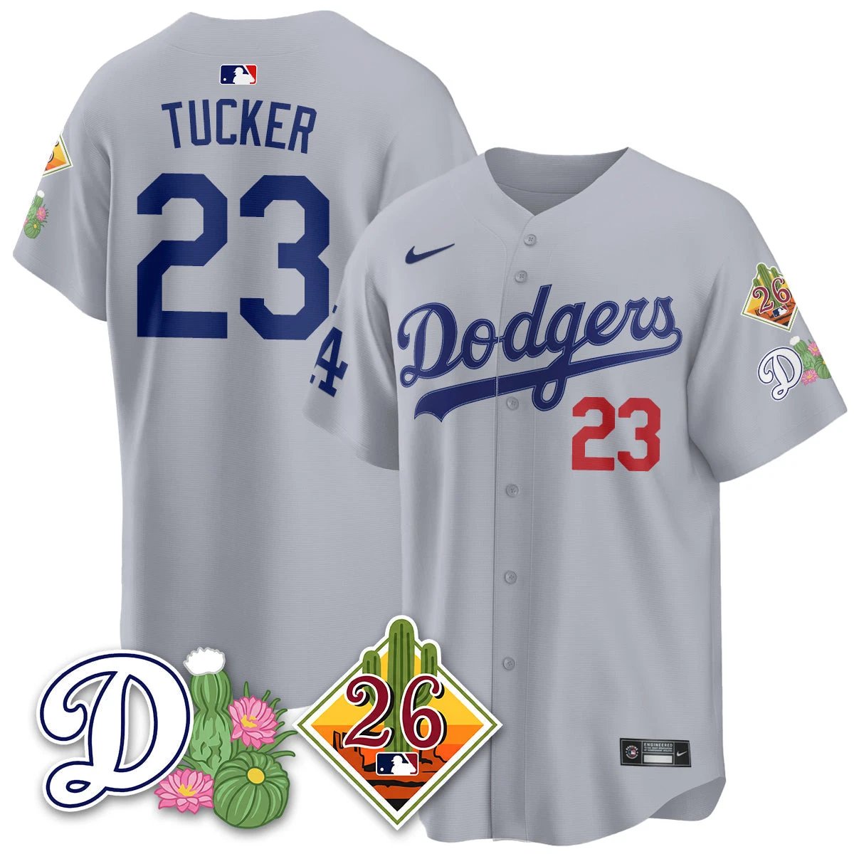 LAD 2026 Spring Training Vapor Limited Jersey - All Stitched by Hotgearco