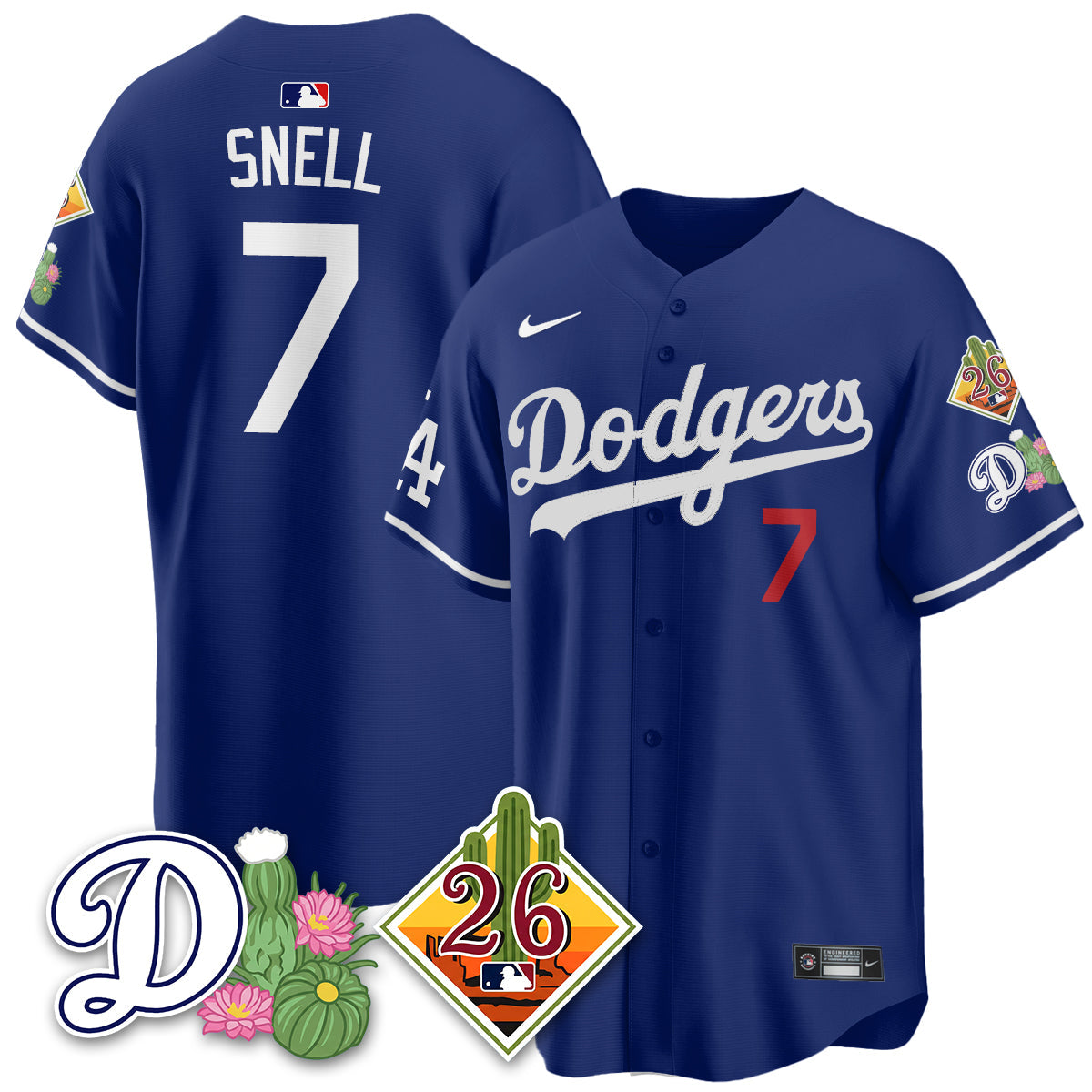 Dodgers 2026 Spring Training Vapor Limited Jersey - All Stitched