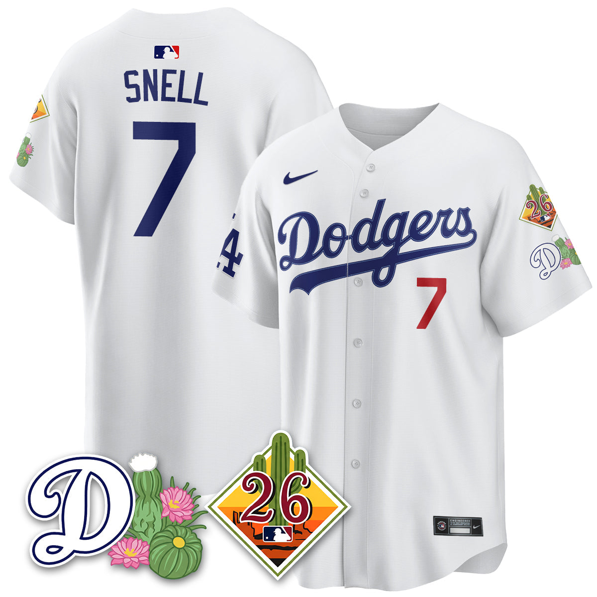 Dodgers 2026 Spring Training Vapor Limited Jersey - All Stitched