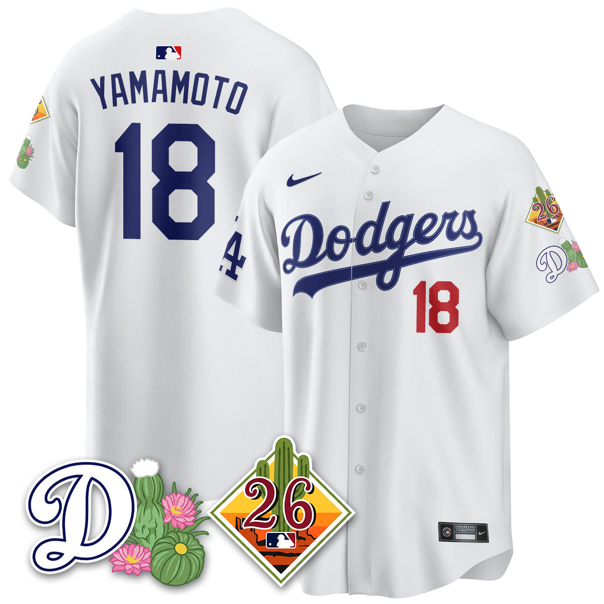 Dodgers 2026 Spring Training Vapor Limited Jersey - All Stitched