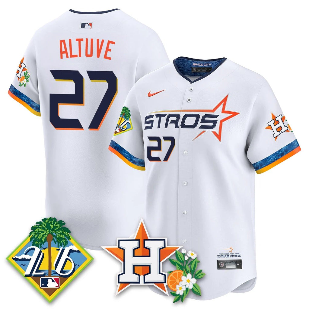HOU 2026 Spring Training Vapor Limited Jersey - All Stitched by Houston Astros