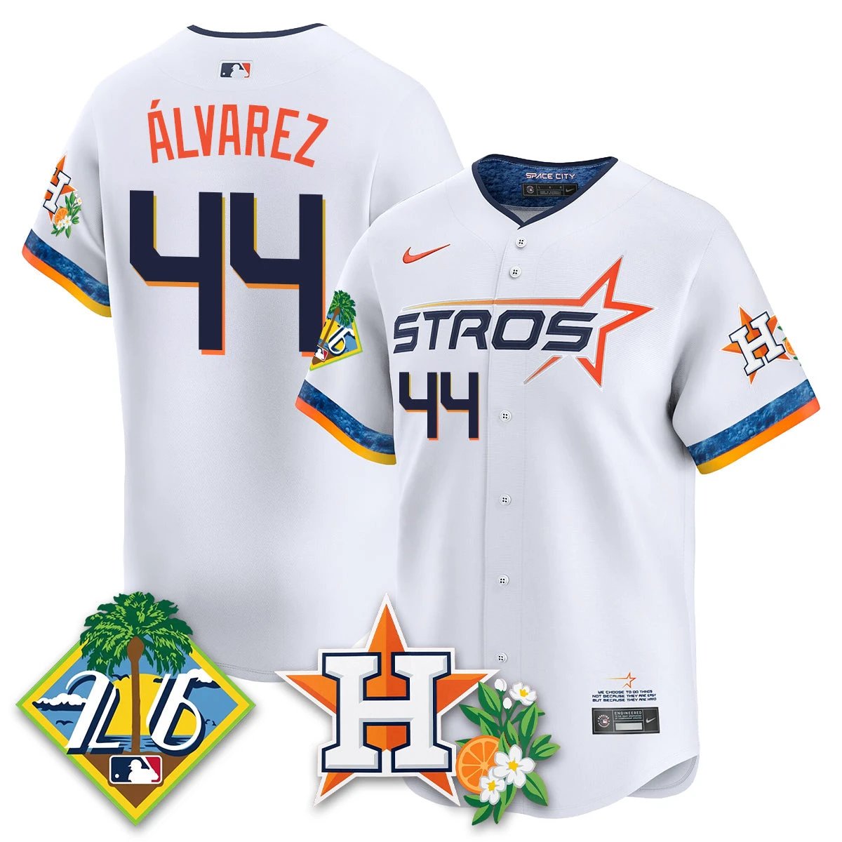 HOU 2026 Spring Training Vapor Limited Jersey - All Stitched by Houston Astros
