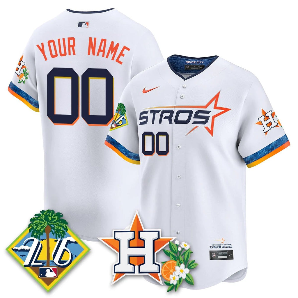 HOU 2026 Spring Training Vapor Limited Jersey - All Stitched by Houston Astros