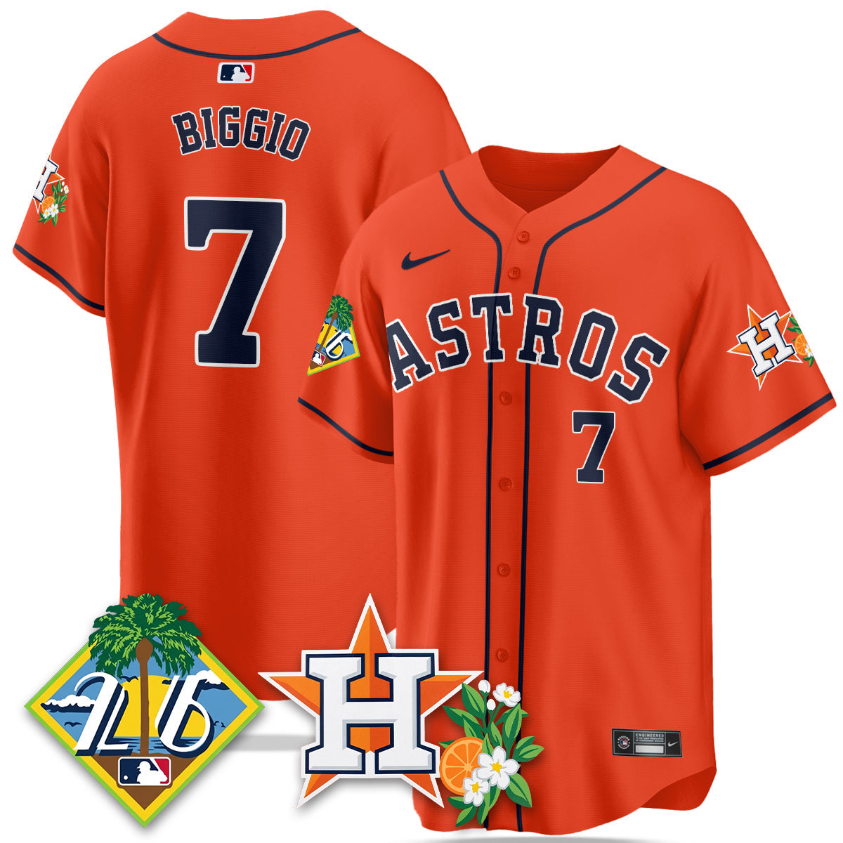 HOU 2026 Spring Training Vapor Limited Jersey - All Stitched by Houston Astros
