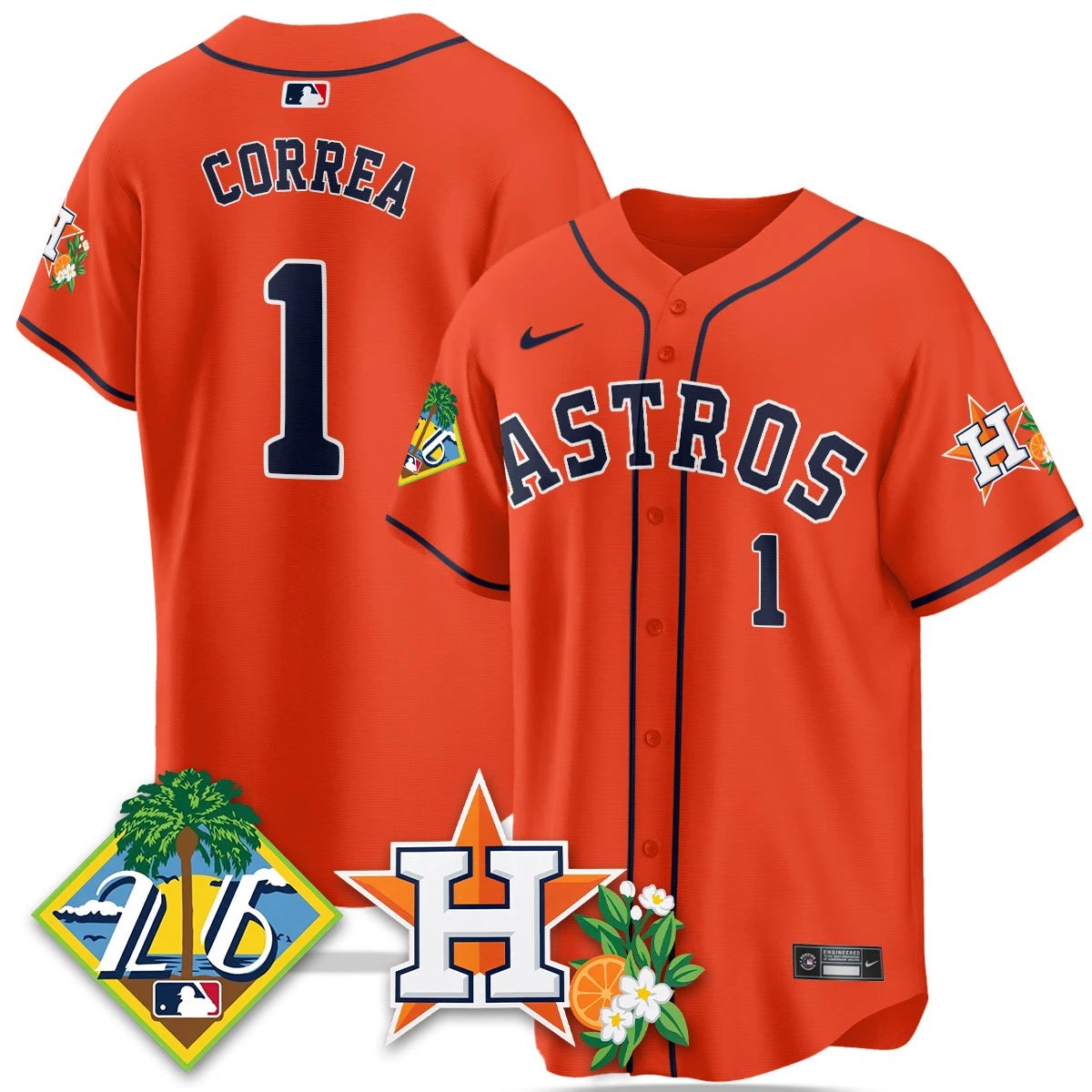 HOU 2026 Spring Training Vapor Limited Jersey - All Stitched by Houston Astros