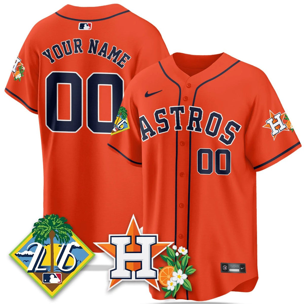 HOU 2026 Spring Training Vapor Limited Jersey - All Stitched by Houston Astros