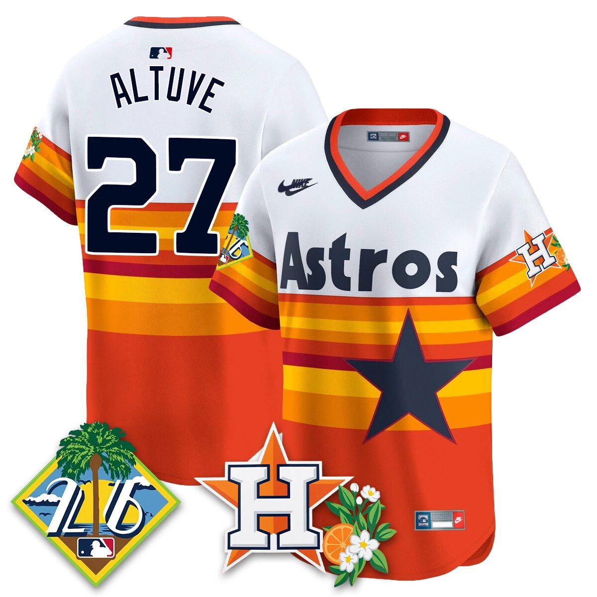 HOU 2026 Spring Training Vapor Limited Jersey - All Stitched by Houston Astros