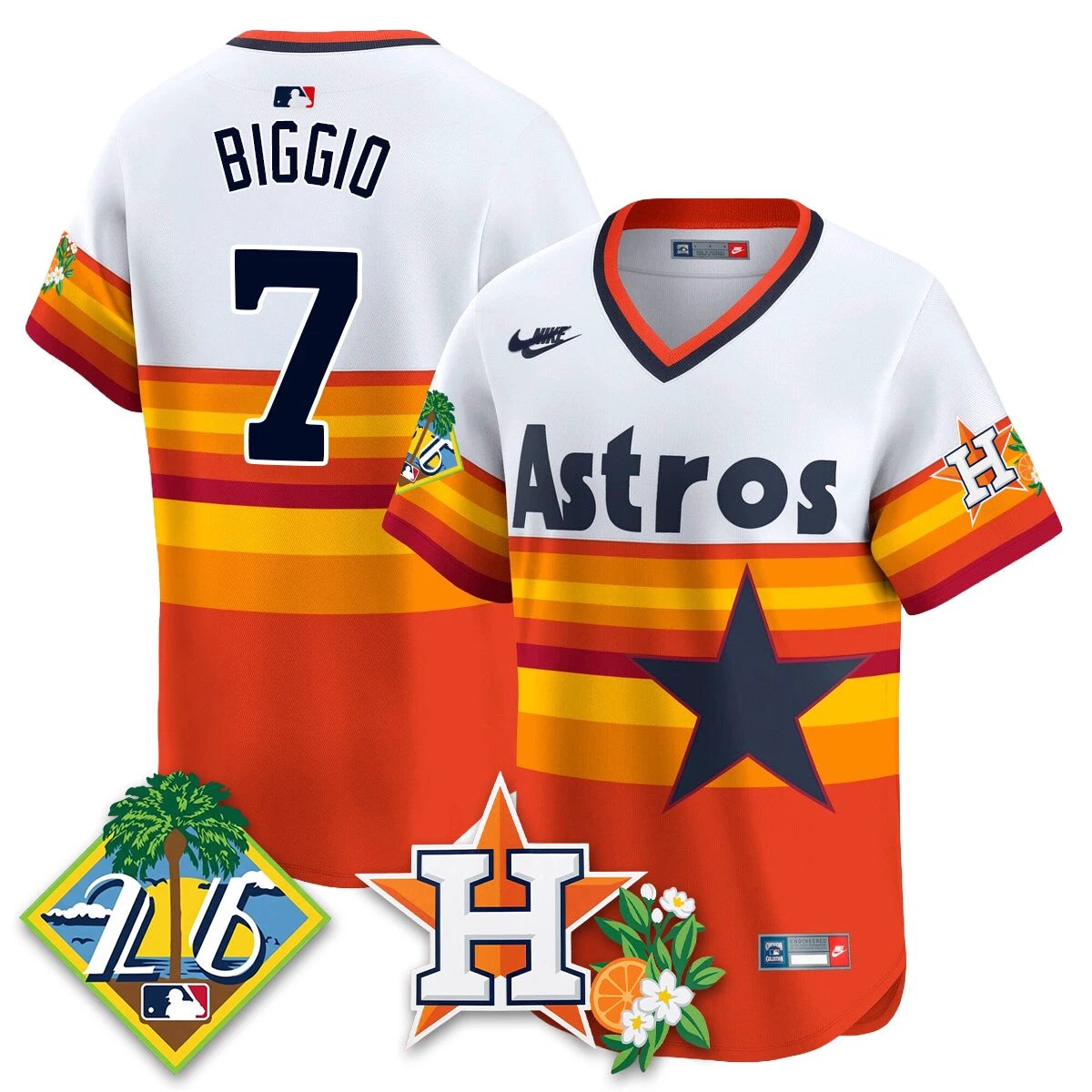 HOU 2026 Spring Training Vapor Limited Jersey - All Stitched by Houston Astros
