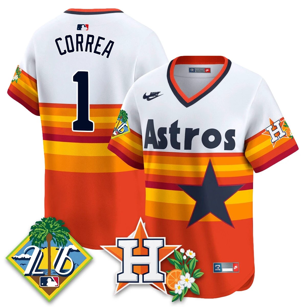 HOU 2026 Spring Training Vapor Limited Jersey - All Stitched by Houston Astros