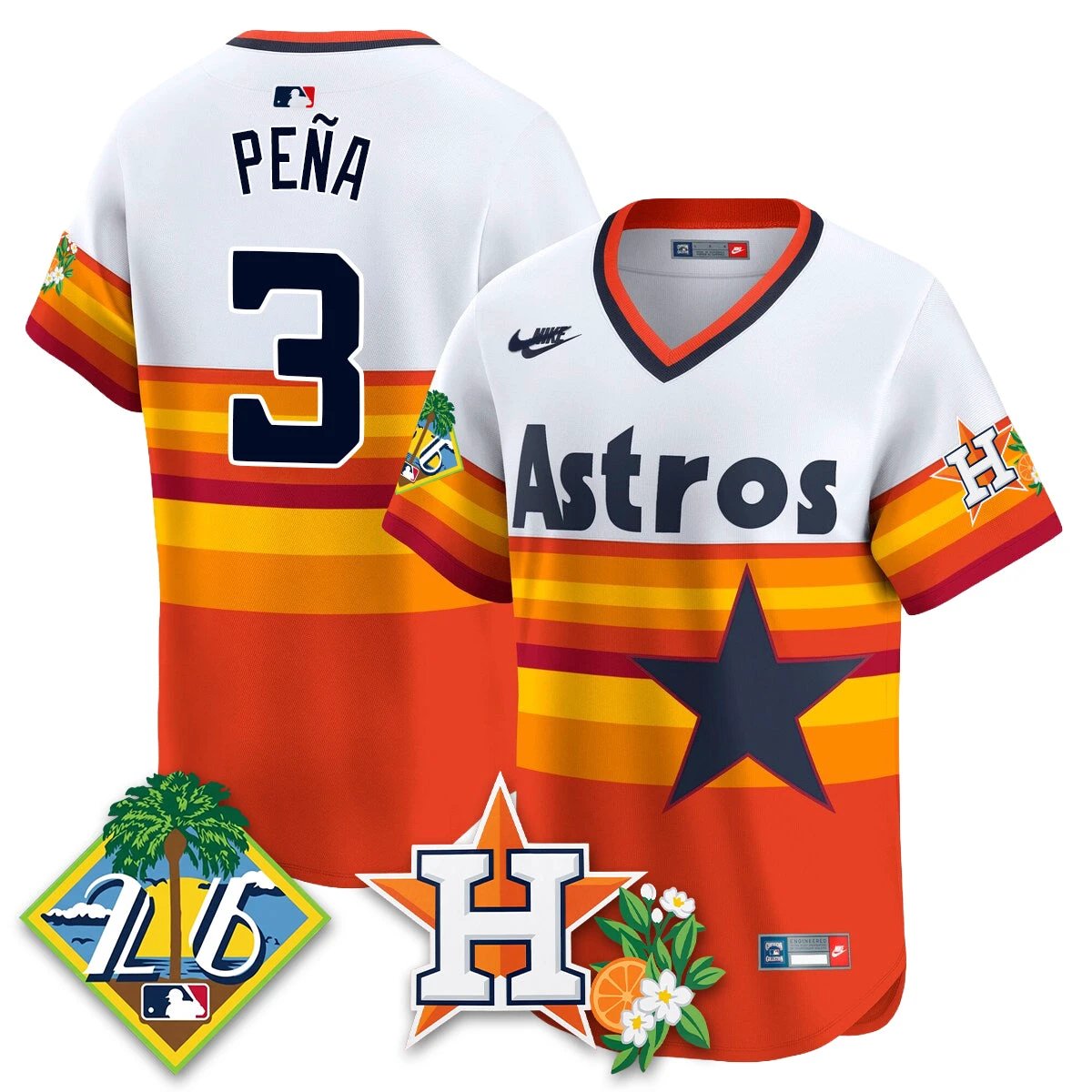 HOU 2026 Spring Training Vapor Limited Jersey - All Stitched by Houston Astros