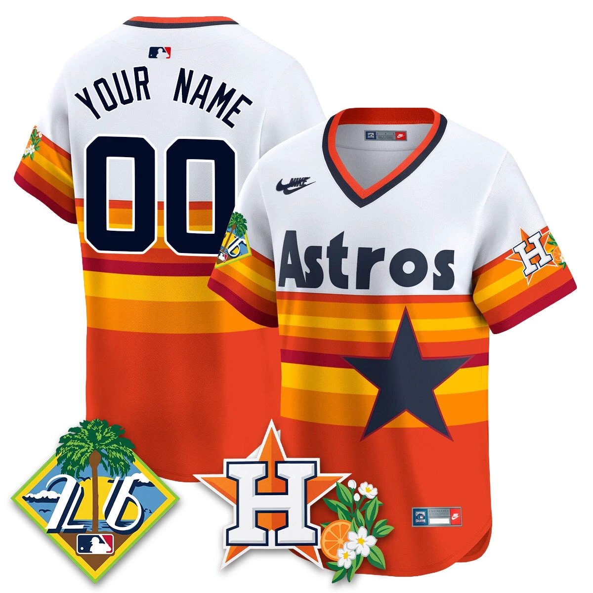 HOU 2026 Spring Training Vapor Limited Jersey - All Stitched by Houston Astros