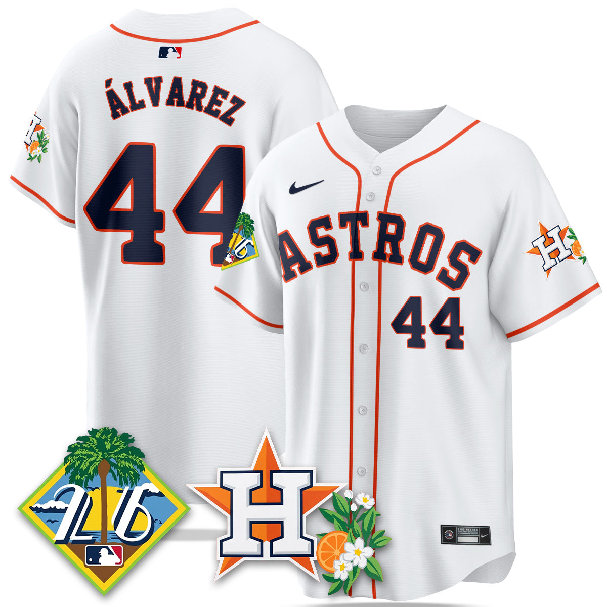 HOU 2026 Spring Training Vapor Limited Jersey - All Stitched by Houston Astros