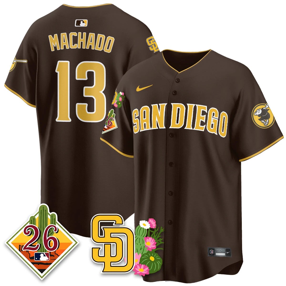 SD 2026 Spring Training Vapor Limited Jersey - All Stitched by Digigearus