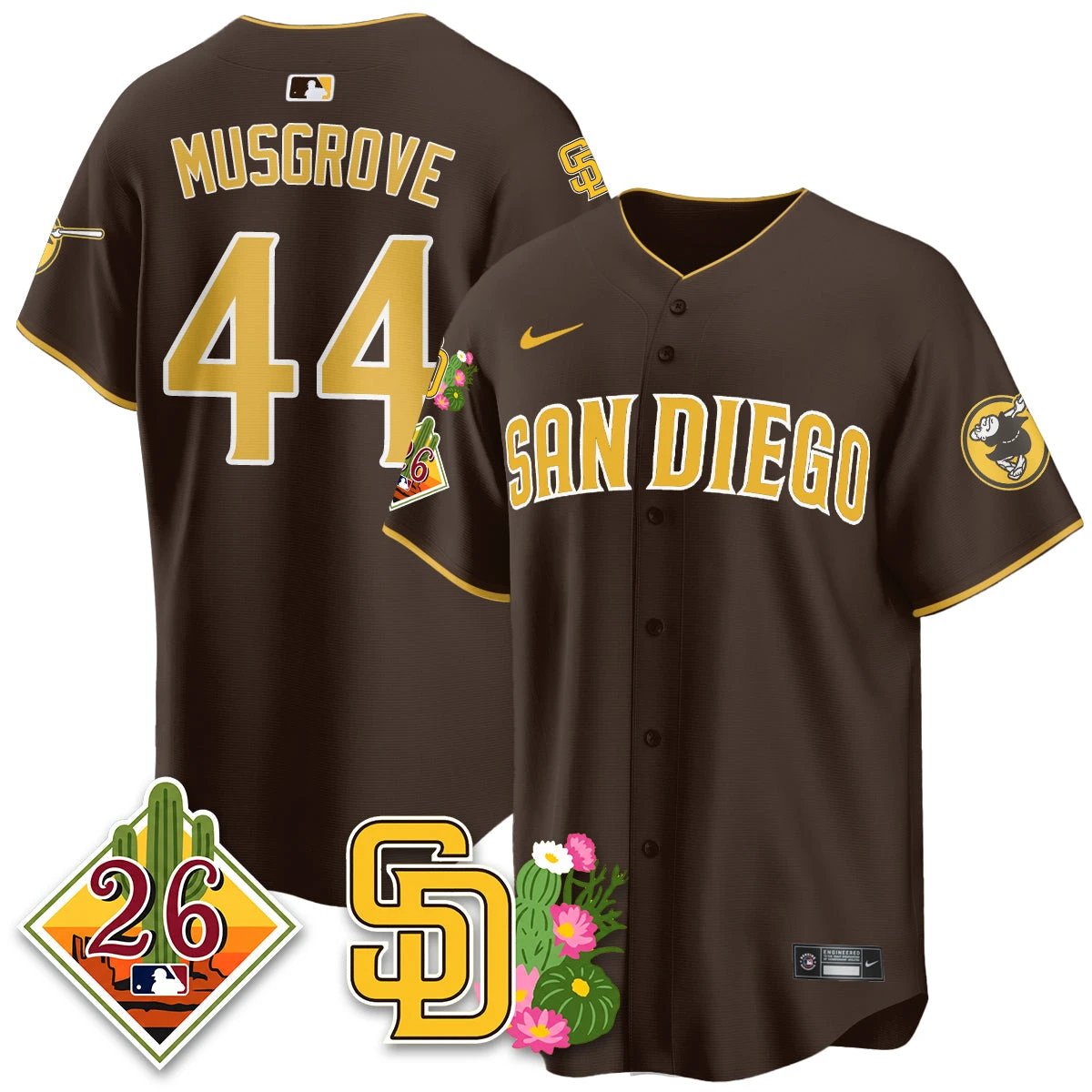 SD 2026 Spring Training Vapor Limited Jersey - All Stitched by Digigearus