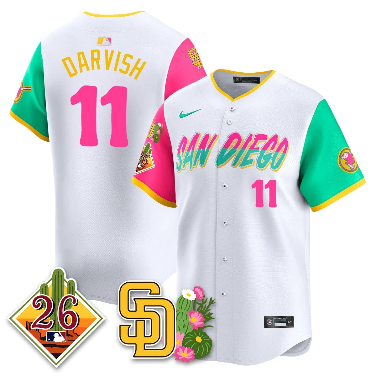 SD 2026 Spring Training Vapor Limited Jersey - All Stitched by Digigearus