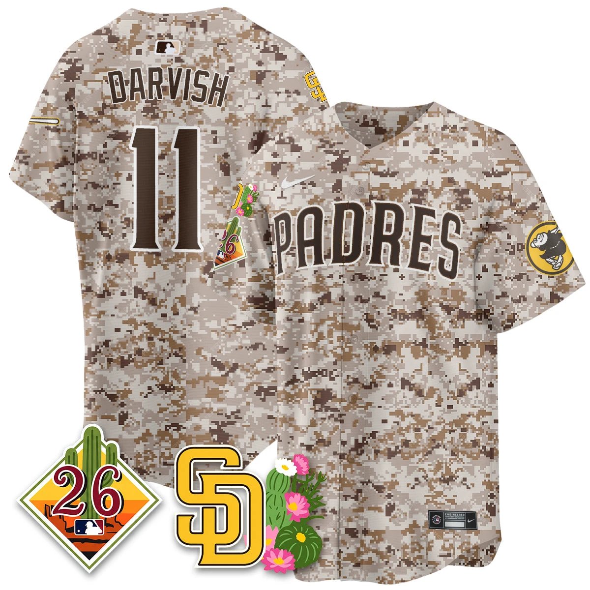 SD 2026 Spring Training Vapor Limited Jersey - All Stitched by Digigearus