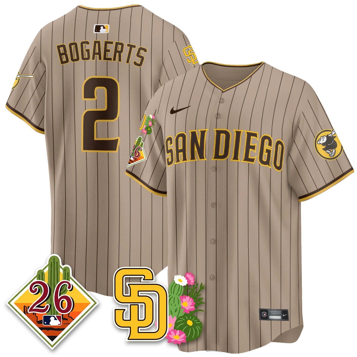 SD 2026 Spring Training Vapor Limited Jersey - All Stitched by Digigearus