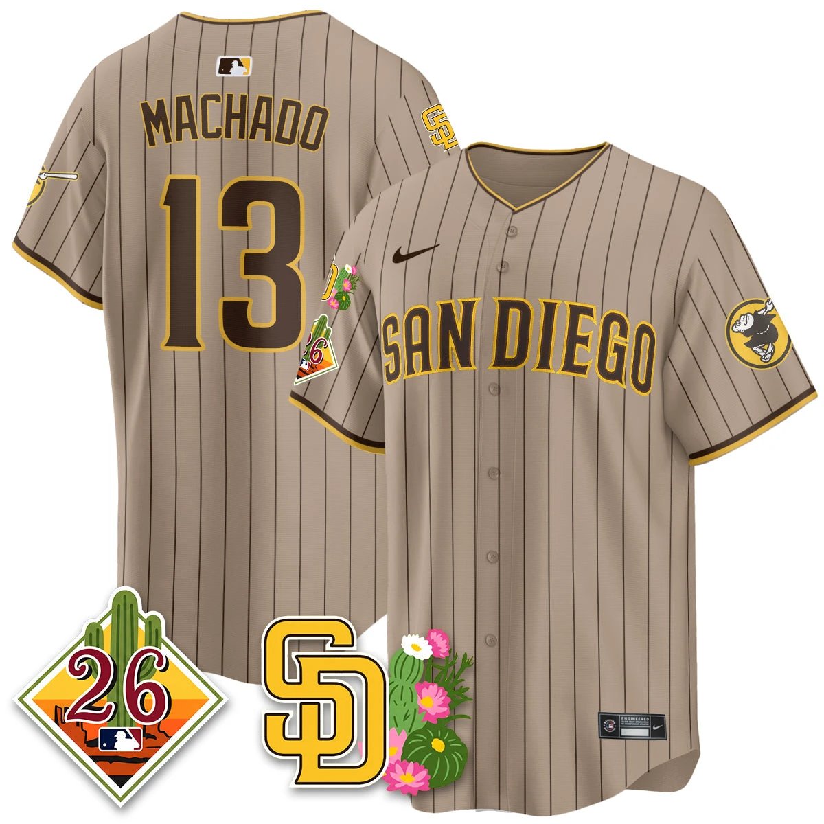 SD 2026 Spring Training Vapor Limited Jersey - All Stitched by Digigearus