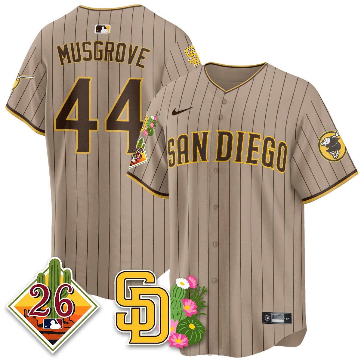 SD 2026 Spring Training Vapor Limited Jersey - All Stitched by Digigearus