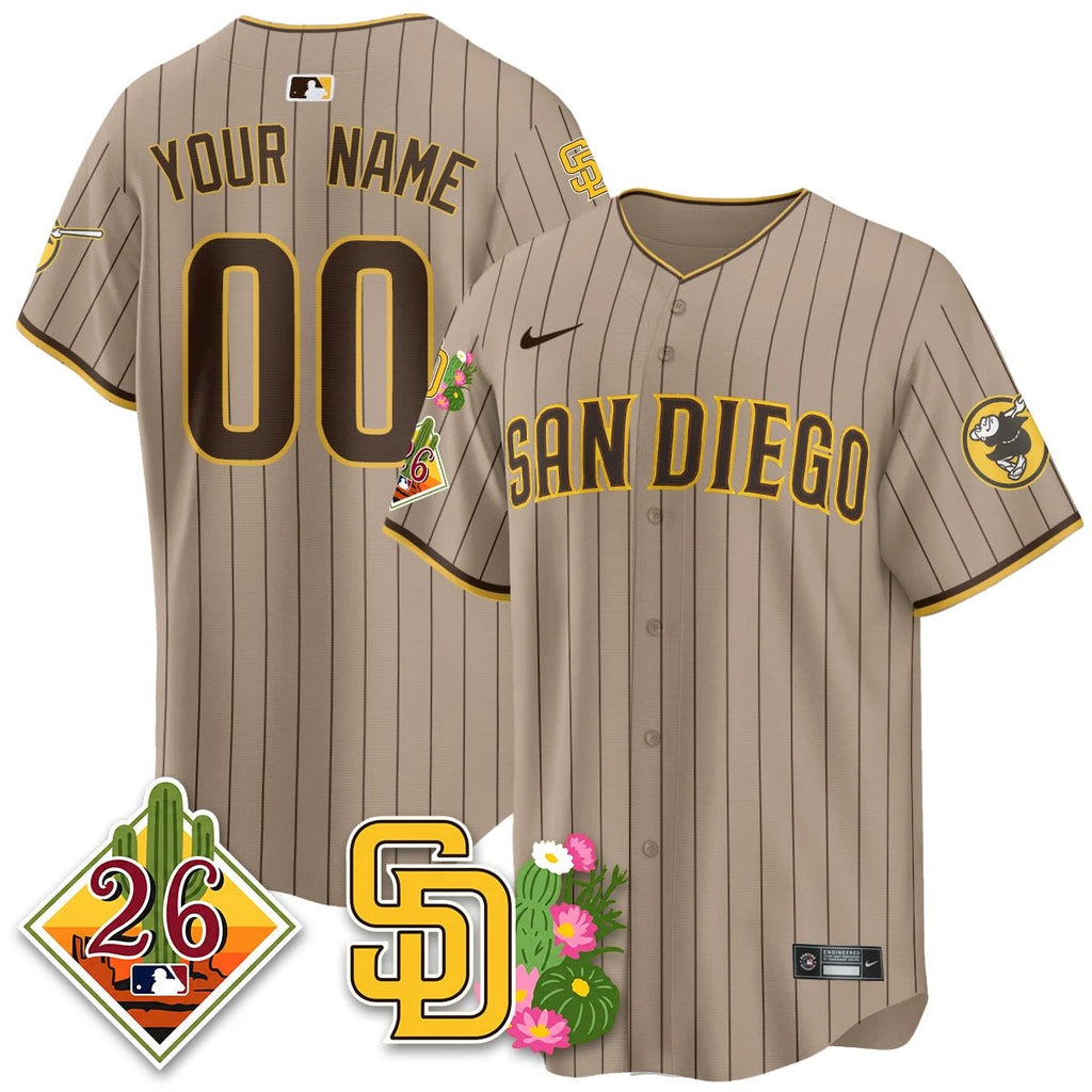 SD 2026 Spring Training Vapor Limited Jersey - All Stitched by Digigearus