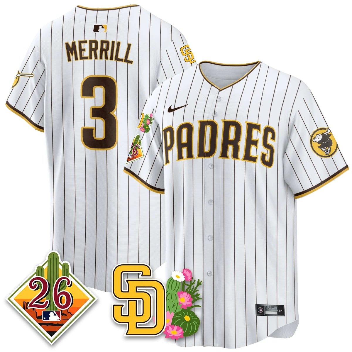 SD 2026 Spring Training Vapor Limited Jersey - All Stitched by Digigearus