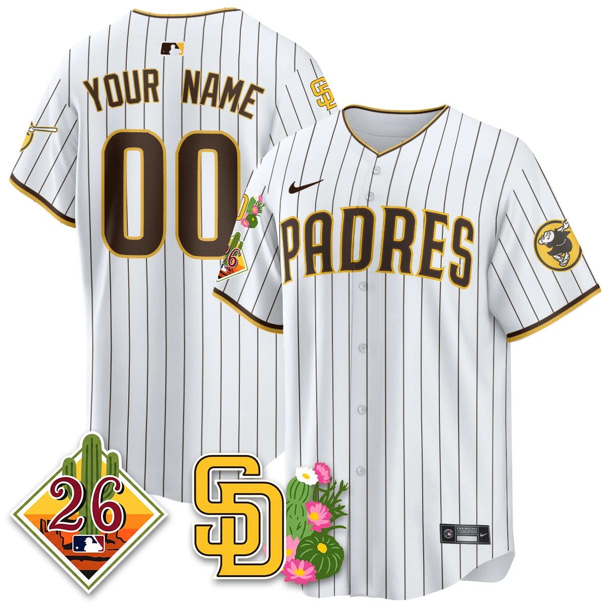 SD 2026 Spring Training Vapor Limited Custom Jersey - All Stitched by Digigearus