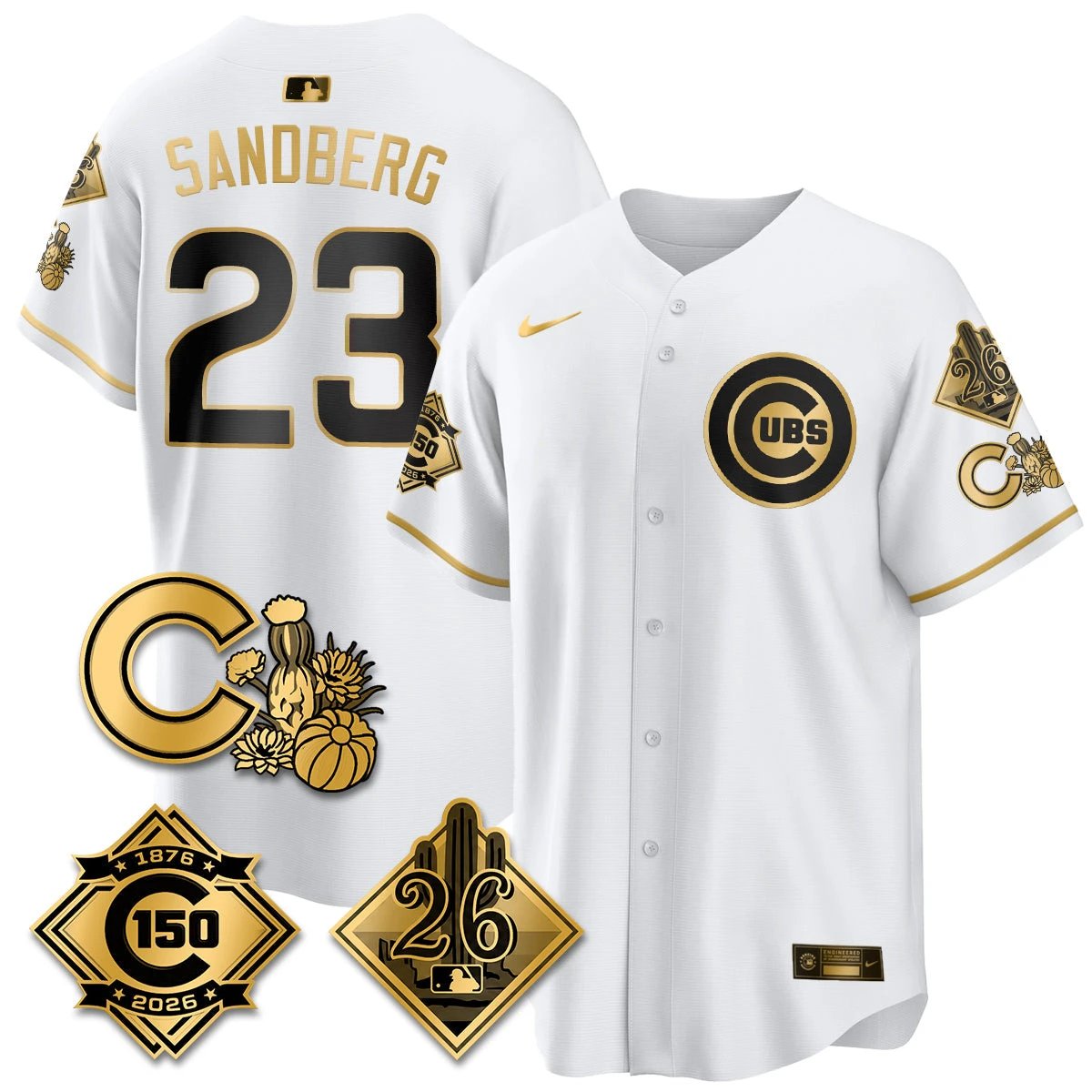 CHC 2026 Spring Training Vapor Limited Jersey - 150th Anniversary Patch - All Stitched by Chicago Cubs