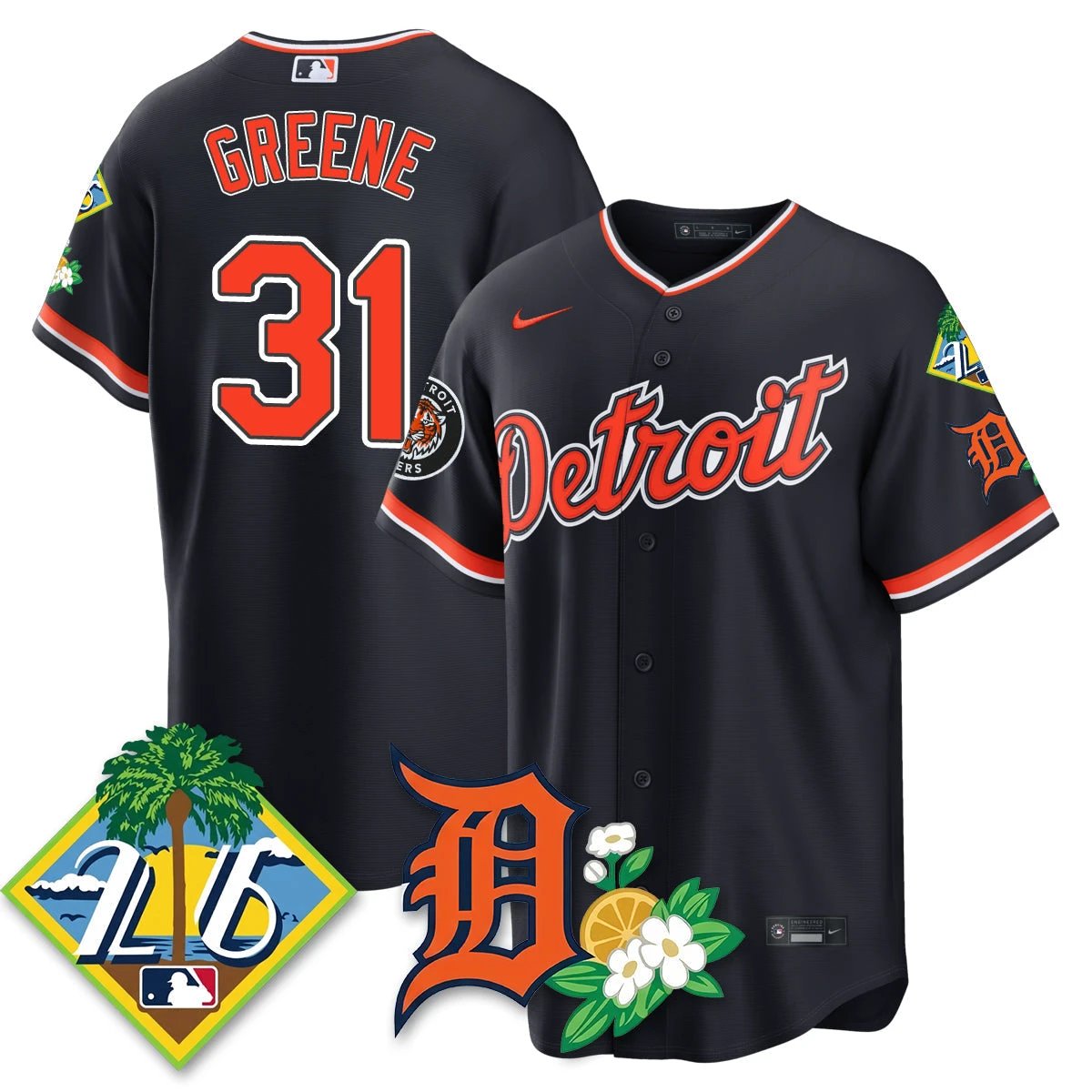 DET 2026 Spring Training Vapor Limited Jersey - All Stitched by Hotgearco