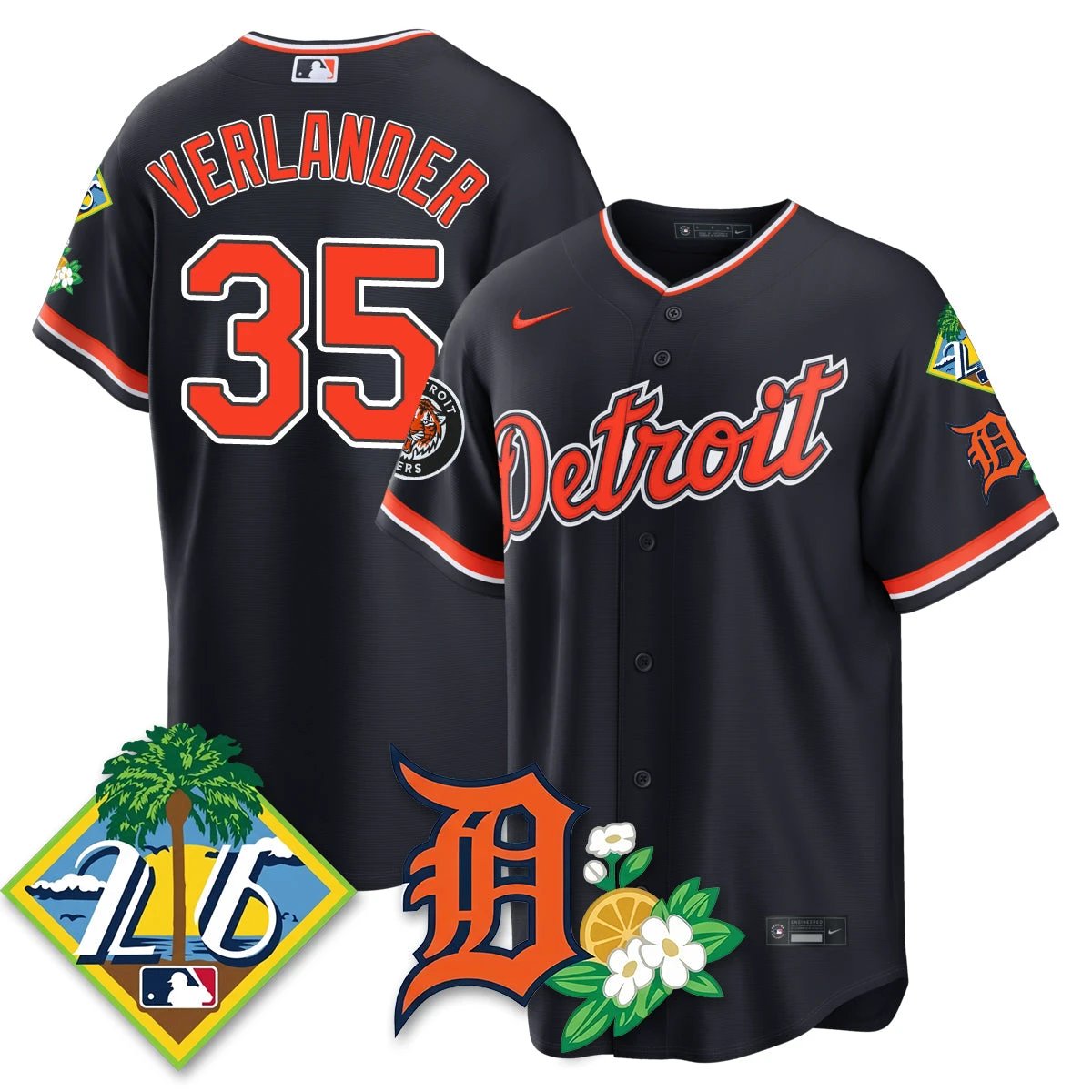 DET 2026 Spring Training Vapor Limited Jersey - All Stitched by Hotgearco