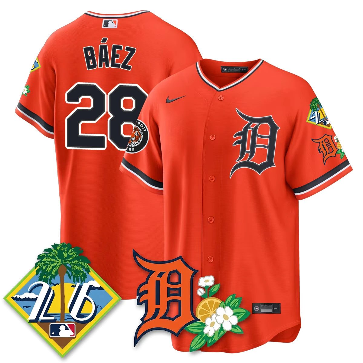 DET 2026 Spring Training Vapor Limited Jersey - All Stitched by Hotgearco