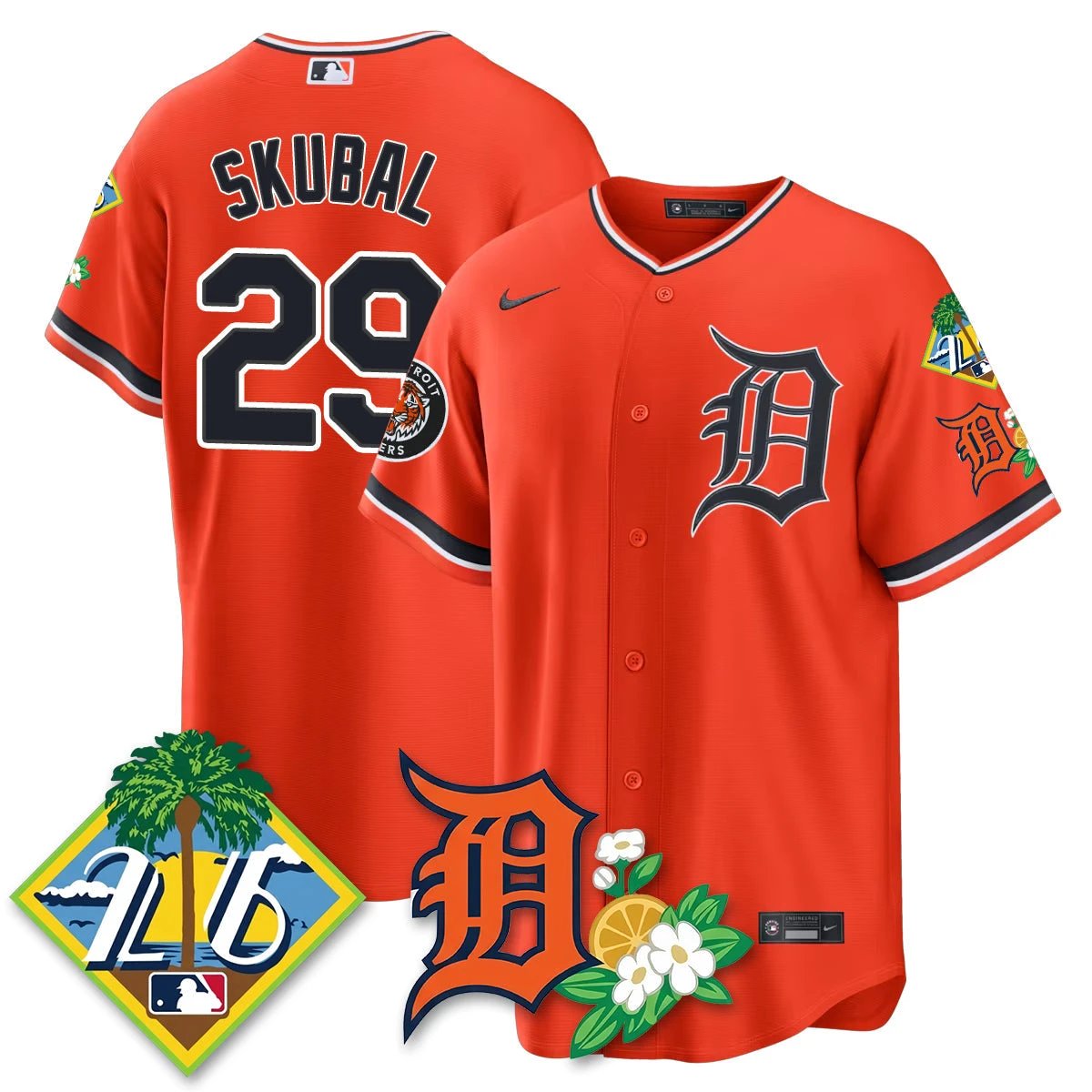 DET 2026 Spring Training Vapor Limited Jersey - All Stitched by Hotgearco