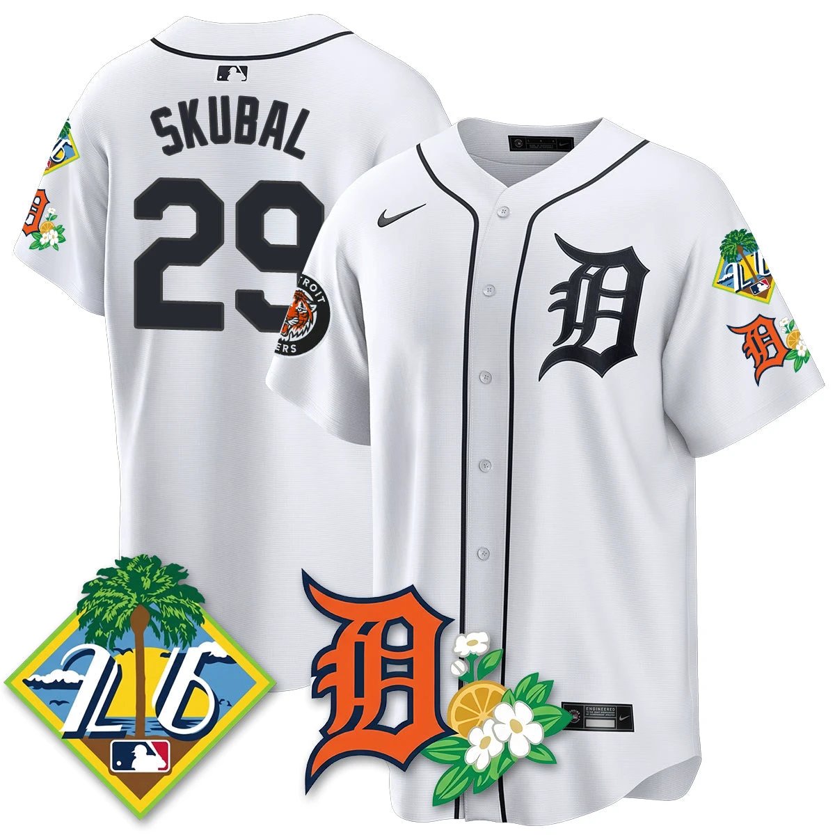 DET 2026 Spring Training Vapor Limited Jersey - All Stitched by Hotgearco