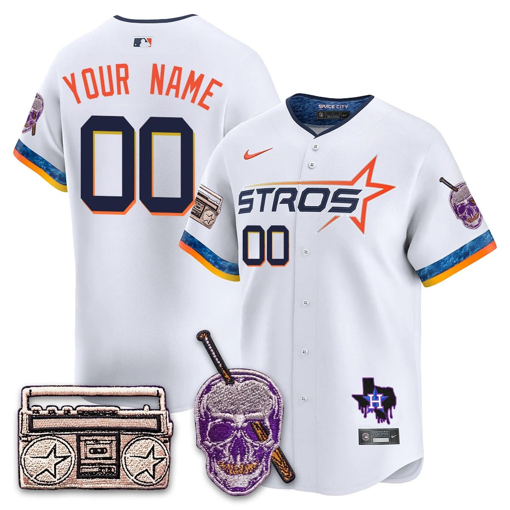HOU DJ Screw Patch Vapor Premier Limited Jersey - All Stitched by Digigearus